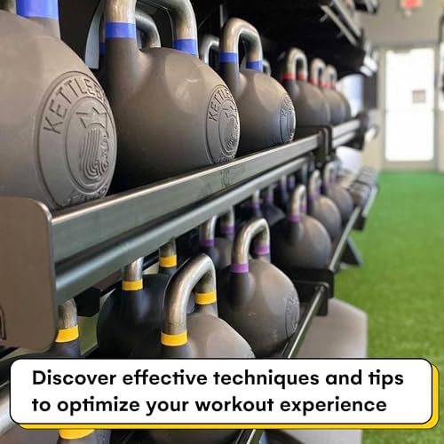 Kettlebell Kings Powder Coated Kettlebell Weights - 9-97 lb Strength Training Kettlebells for Men and Women - Home Gym E