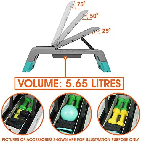 Yes4All Multifunctional Aerobic Deck for Cardio Workouts and Strength Training | Yes4All Versatile Fitness Station Weig