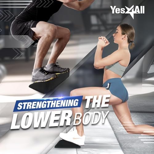 Yes4All Ankle Calf Stretcher for Mobility & Flexibility, Anti-Slip & Ergonomic Design, Suitable for Home Workouts (450l