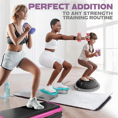 Yes4All Neoprene Coated Dumbbell Hand Weight Sets of 2 - Multiple Weight Options for Home Gym Fitness Users - Anti-Roll,