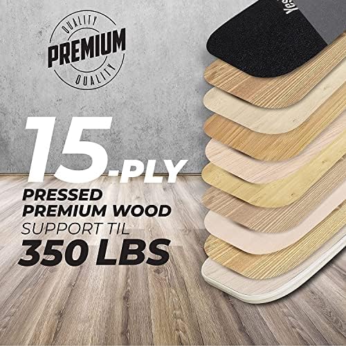 Yes4All Balance Board Sports Trainer - Core Strength and Balance Control for Improved Performance | Yes4All Surf Traine