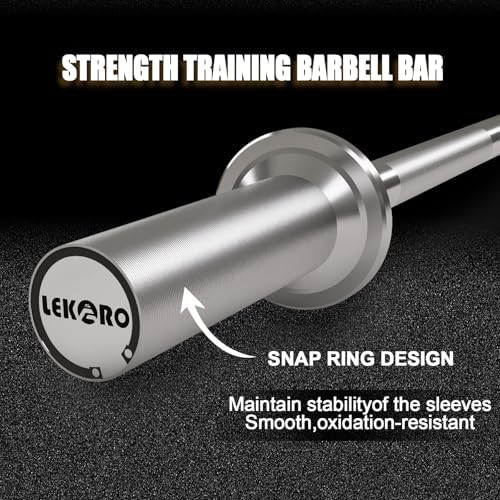 Olympic EZ Curl Barbell Bar 48-inch Curling Bar Fit 2-inch Weight Plates Strength Training Bar Squats Hip Thrusts Bench