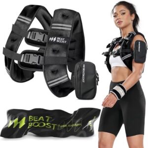 Weighted Vest for Women 20 lb Weight Vest with Ironsand for Walking Strength Training Running Workout