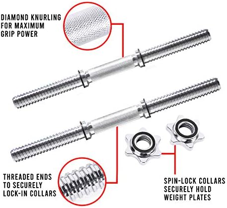 CAP Barbell Adjustable Dumbbell Weight Set for Home Gym Fitness Lovers | Ideal for Home Workouts and Muscle Building |