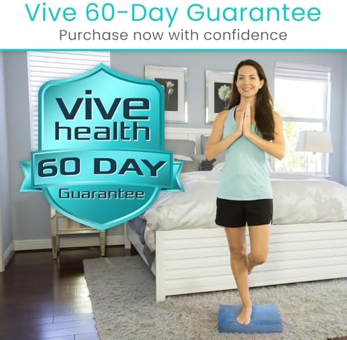 Vive Balance Pad - Foam Large Yoga Mat for Stability Training and Rehabilitation | Vive Balance Pad - Perfect Chair Cus