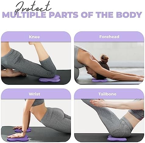 Yes4All Extra Thick Yoga Knee Pads for Women Men Fitness, Travel, Pilates Exercise Yes4All Extra Thick Yoga Knee Pads,