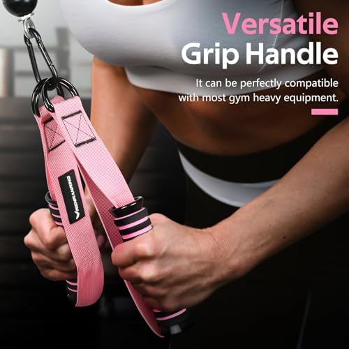 Renranring Replacement Handles for Gym Cable Machines - Strong & Durable Exercise Accessories for Home and Commercial U