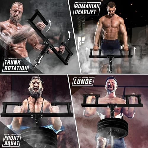 Yes4All T-Bar Row Plate Post Insert Landmine Attachment - Fitness Equipment for Home Gyms & CrossFit Boxes - Full 360° S