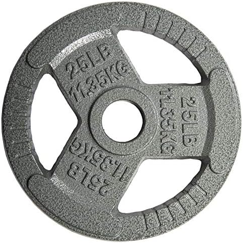 Fitvids Cast Iron 2-Inch Olympic Weight Plate Sets for Strength Training & Weightlifting - 70 LBS Set Fitvids Cast Iro