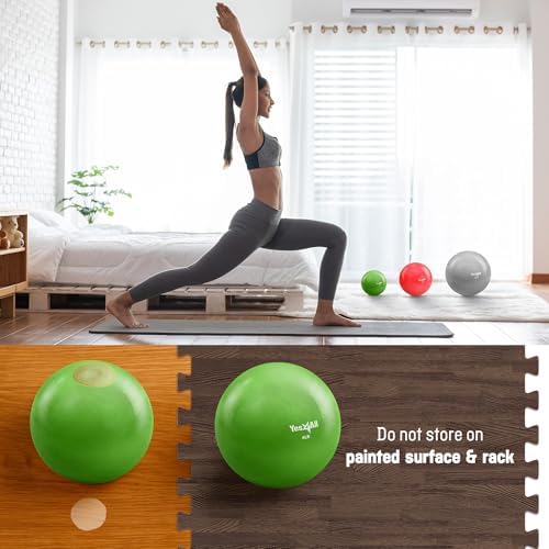 Yes4All Weighted Toning Balls for Exercise and Pilates | Yes4All Soft Medicine Balls for Balance and Flexibility Traini
