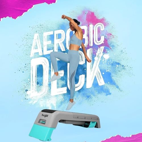 Yes4All Multifunctional Aerobic Deck for Cardio Workouts and Strength Training | Yes4All Versatile Fitness Station Weig