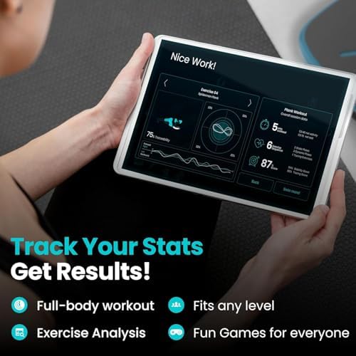 GoBalance Board - Smart Bluetooth Sensor Balance Board for Teens and Adults - 12 Free Games, Home Gym Workout, Fun Balan