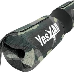 Yes4All Ergonomic Foam Bar Pad - Olympic Barbell Squat Pad - For Weight Lifters - Provides Comfort and Support During Sq