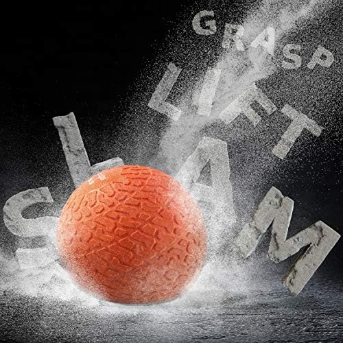 Yes4All Slam Balls, Durable PVC Sand Filled, Core Strengthening Workout Ball for Fitness Enthusiasts at Home Gym