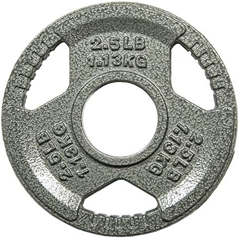 Fitvids Olympic Cast Iron Weight Plates for Strength Training & Weightlifting Home Gym | Fitvids 255 Pounds Olympic Cas
