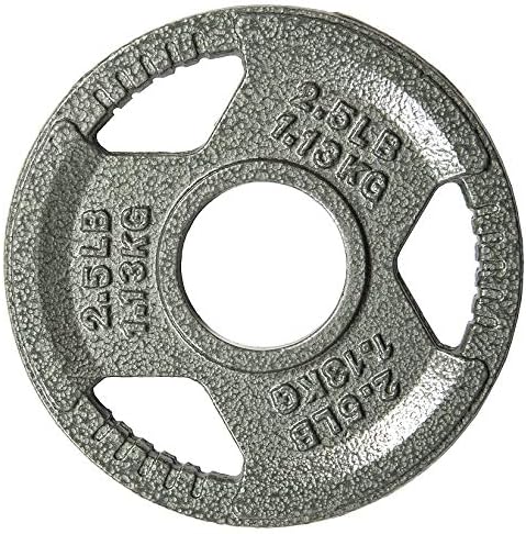 Fitvids Olympic Cast Iron Weight Plates for Strength Training & Weightlifting Home Gym | Fitvids 255 Pounds Olympic Cas
