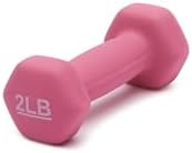 Amazon Basics Neoprene Dumbbell Hand Weights for Home Workout and Fitness Enthusiasts | Amazon Basics Neoprene Dumbbell