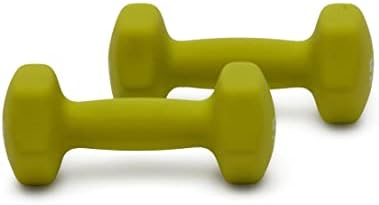 Amazon Basics Neoprene Dumbbell Hand Weights for Home Workout and Fitness Enthusiasts | Amazon Basics Neoprene Dumbbell