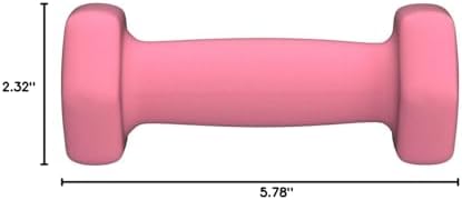 Amazon Basics Neoprene Dumbbell Hand Weights for Home Workout and Fitness Enthusiasts | Amazon Basics Neoprene Dumbbell