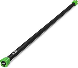 Yes4All Total Body Workout Weighted Bar - Ideal for Home and Gym Use | Yes4All Total Body Workout Weighted Bar + Resist