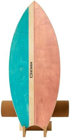 XCMAN Surf Balance Board Trainer for Adults and Kids - Non Slip Surface|Balance Board for Surfing,Snowboarding,Skateboar