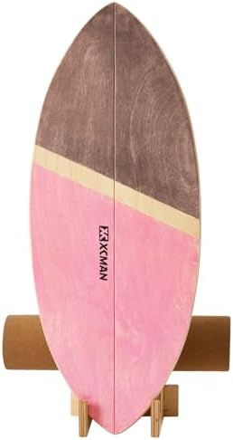 XCMAN Surf Balance Board Trainer for Adults and Kids - Non Slip Surface|Balance Board for Surfing,Snowboarding,Skateboar