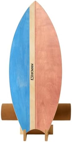 XCMAN Surf Balance Board Trainer for Adults and Kids - Non Slip Surface|Balance Board for Surfing,Snowboarding,Skateboar