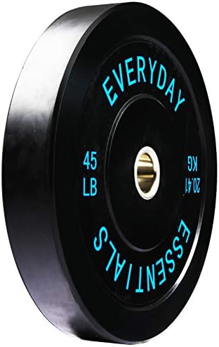 Fitvids Olympic Bumper Plates Set for Strength Training & Weightlifting, Paris Design, Multiple Options Fitvids Olympic