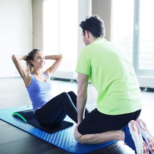 Yes4All Abdominal Exercise Pads for Home Gym Core Training & Back Stretching Sit Up Mat Foldable Ab Workout Equipment