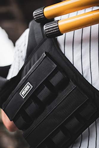 MVRK Weighted Vest for Men | 80lbs - Adjustable Weight Vest with Iron Weights - Heavy Duty Workout Vest for Functional T