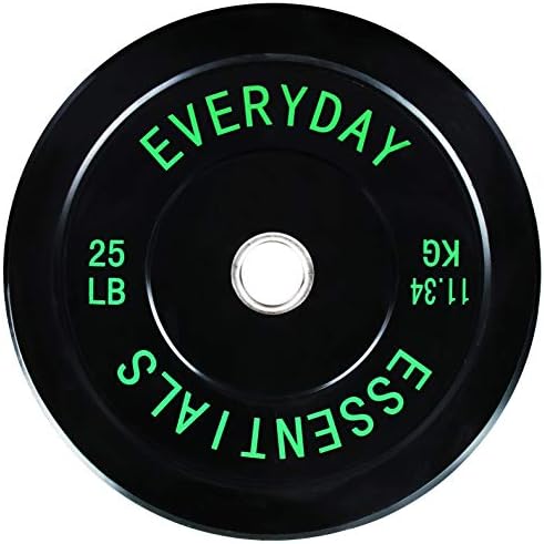 Fitvids Olympic Bumper Plates Set for Strength Training & Weightlifting, Paris Design, Multiple Options Fitvids Olympic