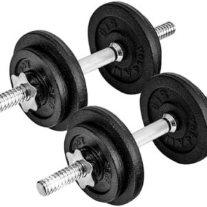 Yes4All Adjustable Dumbbell Set for Home Gym Enthusiasts, 40lbs to 200lbs Variable Weight Plates, Star Lock Collar Conn