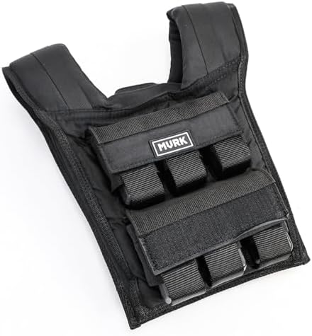 MVRK Weighted Vest for Men | 80lbs - Adjustable Weight Vest with Iron Weights - Heavy Duty Workout Vest for Functional T