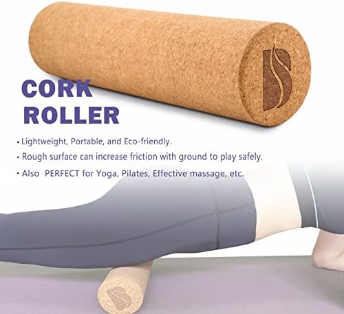 Wooden Balance Board Trainer with Adjustable Stoppers for Fitness Workouts -3 Distance Options | Adjustable Distance Wo