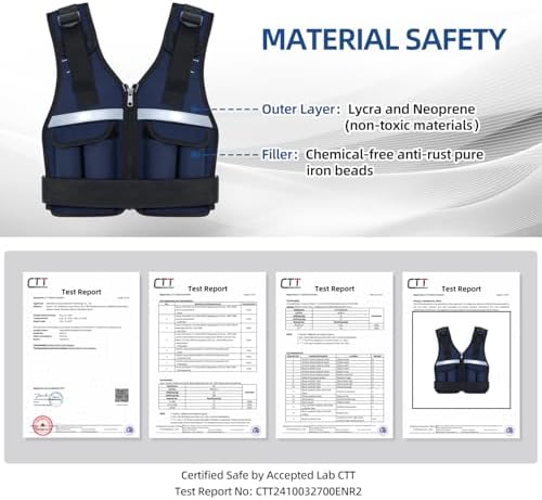 Sportneer Adjustable Weighted Vest for Walking and Running | Sportneer Washable Weight Vest for Women and Men | Sportne