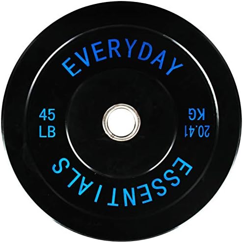 Fitvids Olympic Bumper Plates Set for Strength Training & Weightlifting, Paris Design, Multiple Options Fitvids Olympic