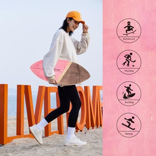 XCMAN Surf Balance Board Trainer for Adults and Kids - Non Slip Surface|Balance Board for Surfing,Snowboarding,Skateboar