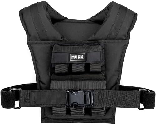 MVRK Weighted Vest for Men | 80lbs - Adjustable Weight Vest with Iron Weights - Heavy Duty Workout Vest for Functional T