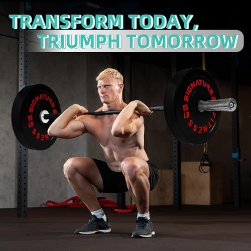 Fitvids Olympic Bumper Plates Set for Strength Training & Weightlifting, Paris Design, Multiple Options Fitvids Olympic