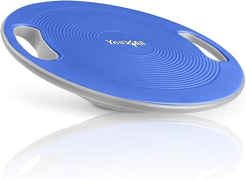 Upgraded Wobble Balance Board for Home Gym and Physical Therapy | Stability Board by Yes4All, Perfect for Standing Desk