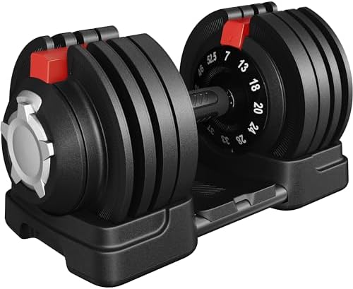 Yaheetech Adjustable Dumbbell Set for Men/Women Home Gym Strength Training Equipment Yaheetech Adjustable Dumbbells Fast