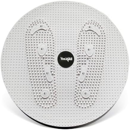 Yes4All 15 inch XXL Ab Twister Board for Full Body Toning Workout, Noise-Free Twisting Stepper, Aerobic Exercise, 2pcs i