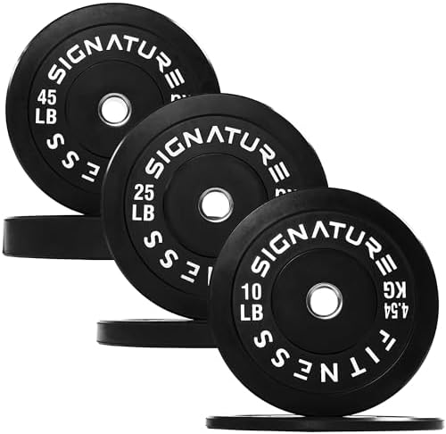 Fitvids Olympic Bumper Plates Set for Strength Training & Weightlifting, Paris Design, Multiple Options Fitvids Olympic