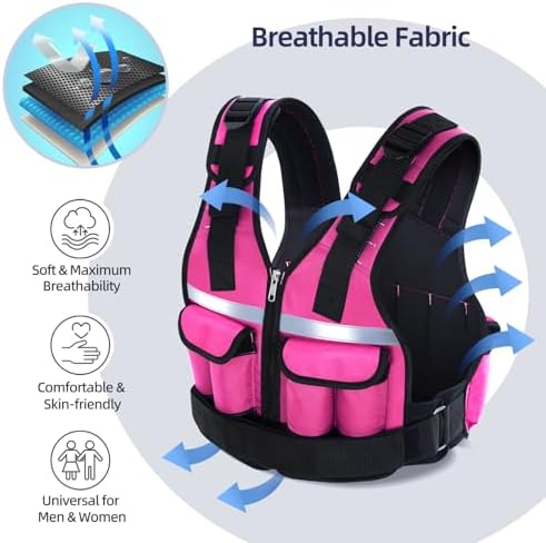 Sportneer Adjustable Weighted Vest for Walking and Running | Sportneer Washable Weight Vest for Women and Men | Sportne