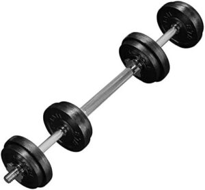 Yes4All Adjustable Weights Dumbbells Set - Home Gym Exercise & Workout Equipment, Size Options Available (50lb, 60lb) -