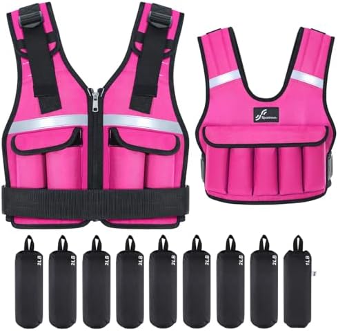 Sportneer Adjustable Weighted Vest for Walking and Running | Sportneer Washable Weight Vest for Women and Men | Sportne