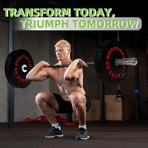 Fitvids Olympic Bumper Plates Set for Strength Training & Weightlifting, Paris Design, Multiple Options Fitvids Olympic