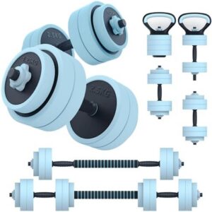 PASYOU Adjustable Dumbbells Sets for Workout Gym Home Fitness PASYOU 4 in 1 Free Weight Set with Connector Used as Bar