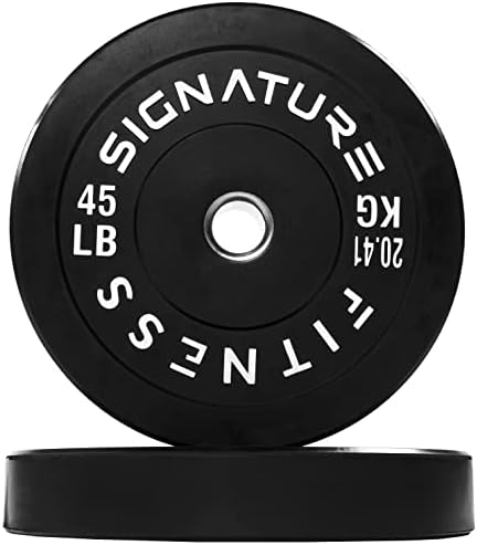 Fitvids Olympic Bumper Plates Set for Strength Training & Weightlifting, Paris Design, Multiple Options Fitvids Olympic