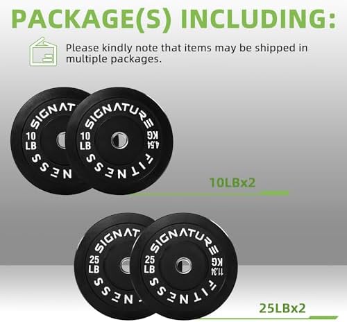 Fitvids Olympic Bumper Plates Set for Strength Training & Weightlifting, Paris Design, Multiple Options Fitvids Olympic